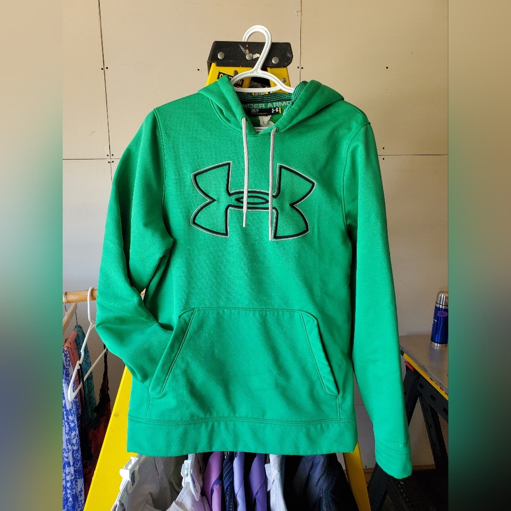 Underarmour Mens Hooded Sweatshirt, Small